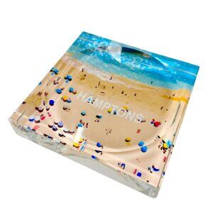Hamptons Beach Acrylic Block Dish